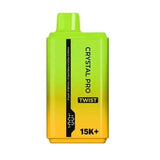 Crystal Pro Twist 15000 - Mango Peach Pineapple & Double Apple