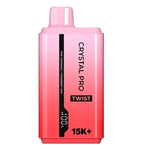 Load image into Gallery viewer, Crystal Pro Twist 15000 - Pink Lemonade &amp; Strawberry Kiwi
