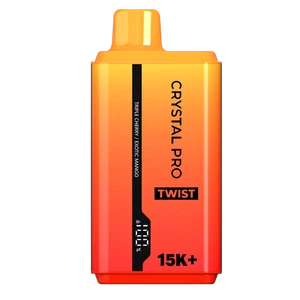 Crystal Pro Twist 15000 - Triple Cherry & Exotic Mango