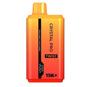 Crystal Pro Twist 15000 - Triple Cherry & Exotic Mango 