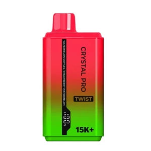 Crystal Pro Twist 15000 - Watermelon Skittles & Strawberry Watermelon