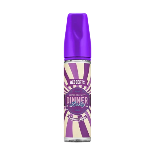 DINNER LADY - DESSERTS - BLACKBERRY CRUMBLE - 50ML