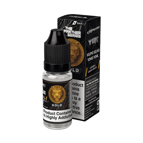DR VAPES PANTHER - GOLD - LYCHEE & EXOTIC FRUITS - SALTS