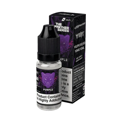 DR VAPES PANTHER - PURPLE - RED, DARK & GREEN GRAPE - SALTS