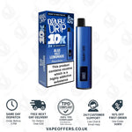Load image into Gallery viewer, Double Drip 10K Prefilled Pod Kit Blue Razz Lemonade
