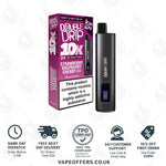Load image into Gallery viewer, Double Drip 10K Prefilled Pod Kit Strawberry Raspberry Cherry Ice
