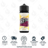 Drifter Desserts 100ml Shortfill Banana Caramel Waffle