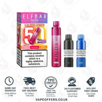 Load image into Gallery viewer, ELFBAR PLUS 50 Prefilled Pod Kit Drinks Edition
