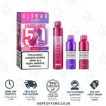 Load image into Gallery viewer, ELFBAR PLUS 50 Prefilled Pod Kit Red Edition
