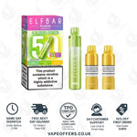 Load image into Gallery viewer, ELFBAR PLUS 50 Prefilled Pod Kit Tropical Edition
