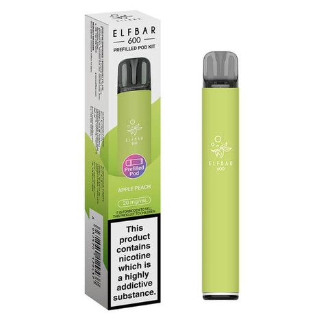 Elf_Bar_600_Prefilled_Pod_Vape_Kits_-_Apple_Peach