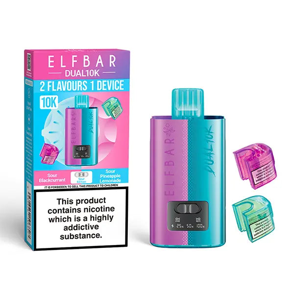 Elf Bar Dual 10K Prefilled Pod Kit Sour Edition