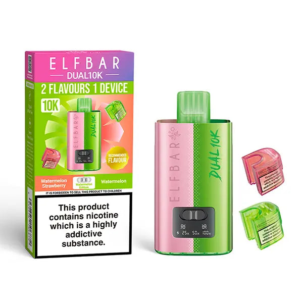 Elf Bar Dual 10K Prefilled Pod Kit Watermelon Edition