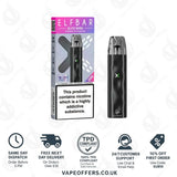 Elf Bar ELFX Mini Pod Kit Black