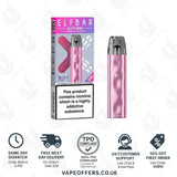 Elf Bar ELFX Mini Pod Kit Pink