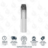 Elf Bar ELFX Pod Vape Kit Silver
