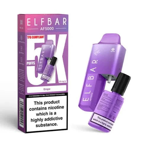 ELFBAR AF5000 Prefilled Kit Grape