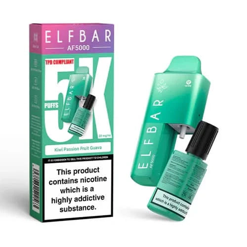 ELFBAR AF5000 Prefilled Kit Kiwi Passion Fruit Guava 