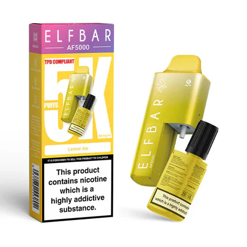 ELFBAR AF5000 Prefilled Kit Lemon Ice 