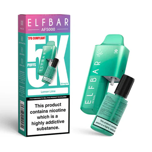 ELFBAR AF5000 Prefilled Kit Lemon Lime 