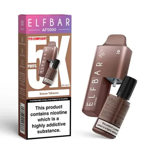 ELFBAR AF5000 Prefilled Kit Snoow Tobacco