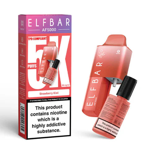 ELFBAR AF5000 Prefilled Kit Strawberry Kiwi 
