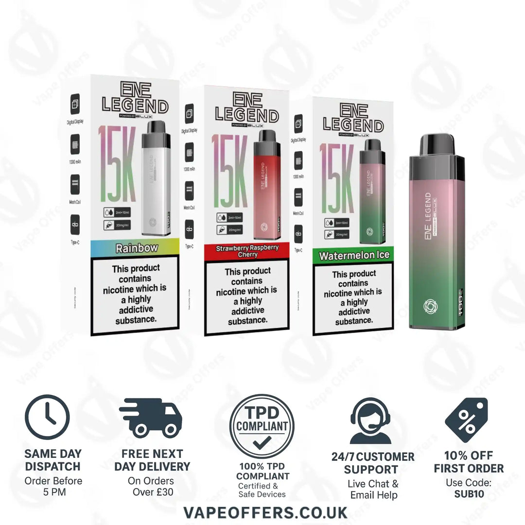 Elux ENE Legend 15k Prefilled Pod Kit 