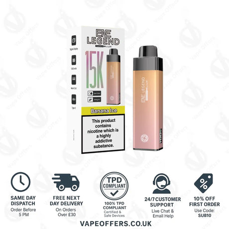 Elux ENE Legend 15k Prefilled Pod Kit Banana Ice