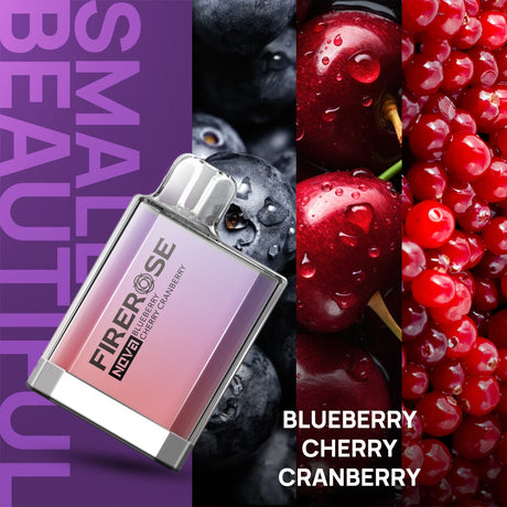 Elux Firerose Nova 600 - Blueberry Cherry Cranberry 
