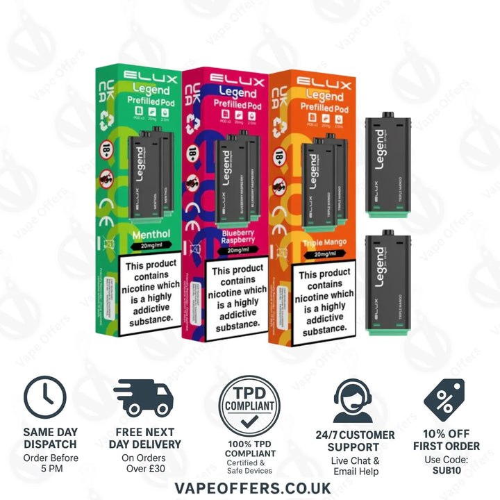 Buy Elux Legend 2in1 Prefilled Pod