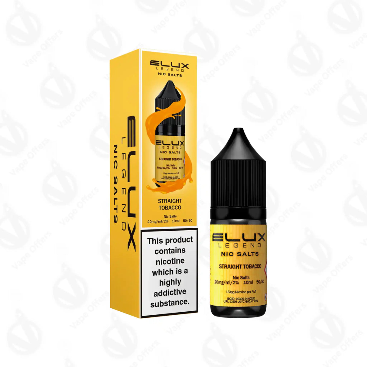 Elux Legend Straight Tobacco Nic Salt-10ml