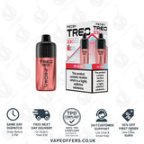 FEOBA Treo 33K Prefilled Pod Vape Kit Red Slush