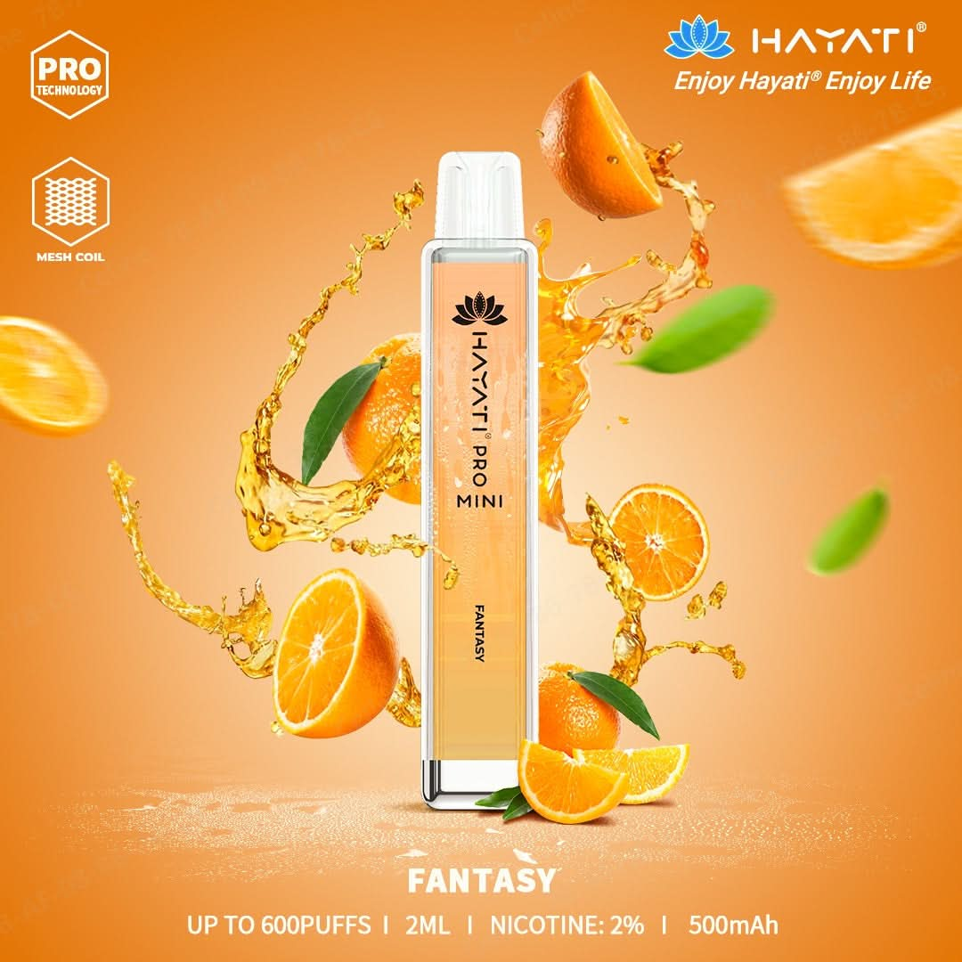 Fantasy Hayati Pro Mini 600 Puffs