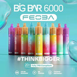 Load image into Gallery viewer, FEOBA Big Bar 6000 Disposable Vape

