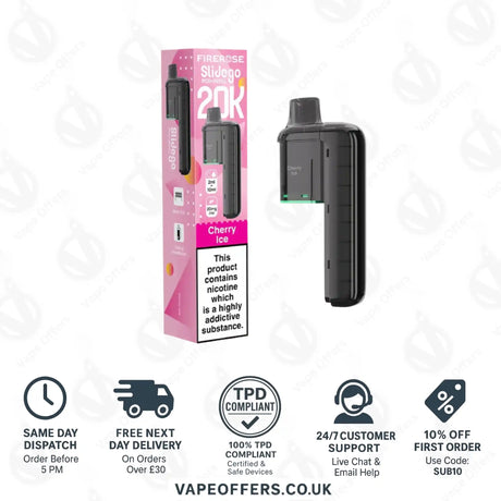 Firerose SlideGo 40K Cherry Ice Prefilled Pod