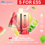 Load image into Gallery viewer, Fizzy Lemon &amp; Lime / Watermelon Fresh Mint - Hayati Pro Ultra 15000 Puffs
