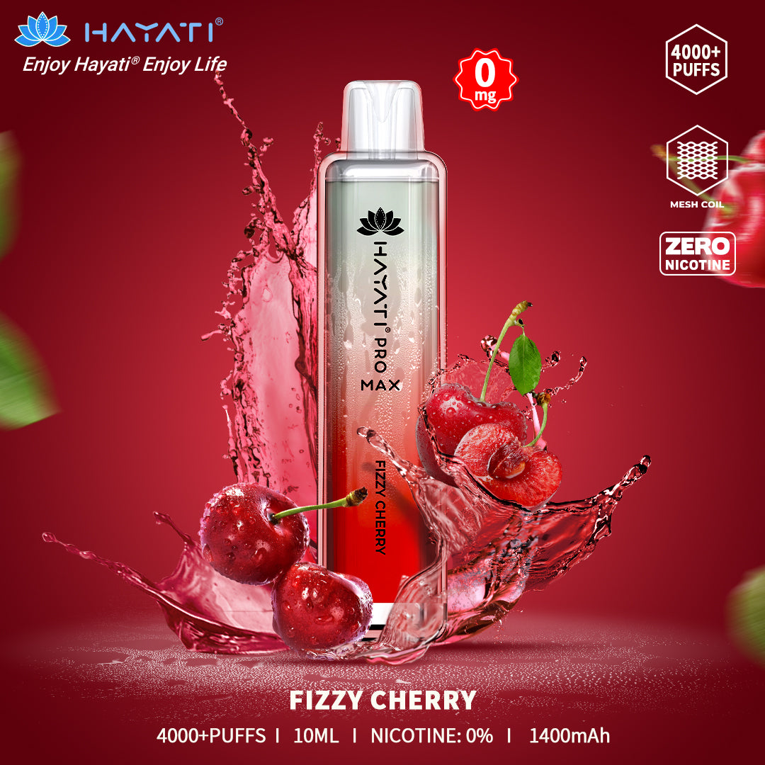 Fizzy Cherry Hayati Pro Max (0mg) 