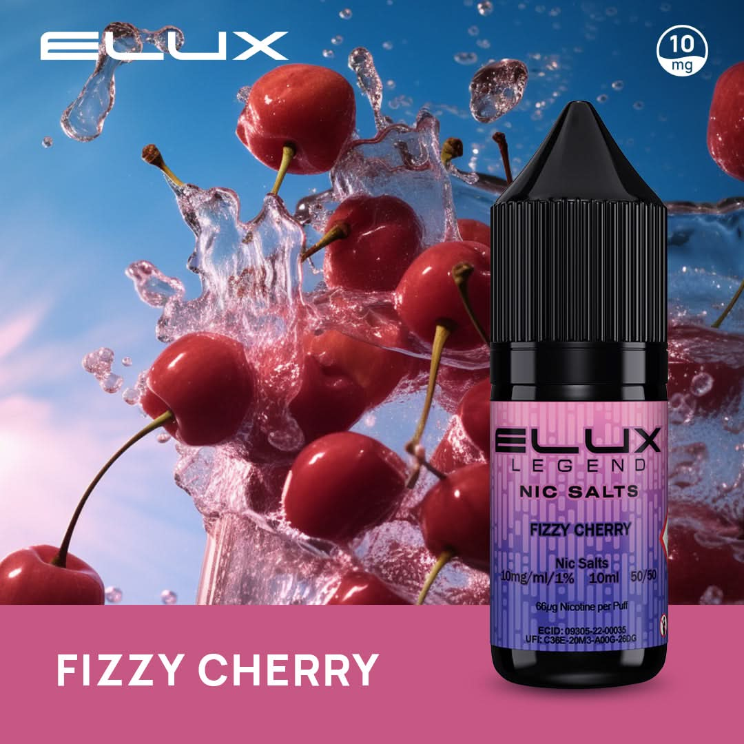 Fizzy Cherry Elux Legend Nic Salt 10mg