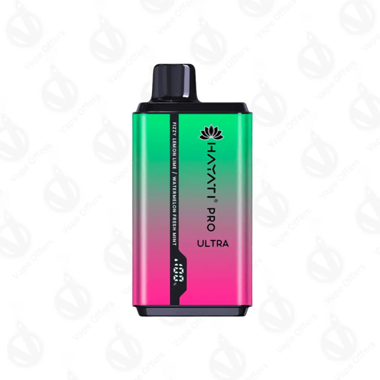 Fizzy Lemon Lime and Watermelon Fresh Mint Hayati Pro Ultra 15000 Puffs