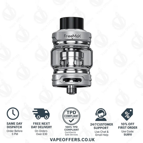 Freemax Fireluke 4 Sub-Ohm Silver Tank