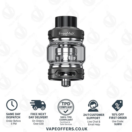 Freemax Fireluke 4 Sub-Ohm Stainless Tank