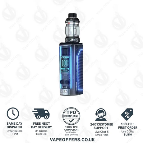 Freemax Maxus 2 200W Vape Kit Gunmetal