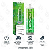 Fresh Mint Crystal Prime 7000 Vape