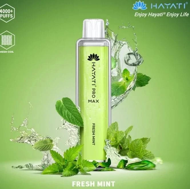 Fresh Mint Crystal Pro Max 4000 Vape Fresh Mint Crystal Pro Max 4000 Vape