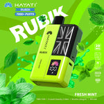 Load image into Gallery viewer, Hayati Rubik 7000 Puffs - Fresh Mint 
