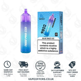Fumot RandM T9000 Pro Max 9k Prefilled Pod Vape Kit Blue Razz Ice