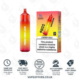 Fumot RandM T9000 Pro Max 9k Prefilled Pod Vape Kit Cherry Cola