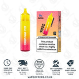 Fumot RandM T9000 Pro Max 9k Prefilled Pod Vape Kit Strawberry Banana
