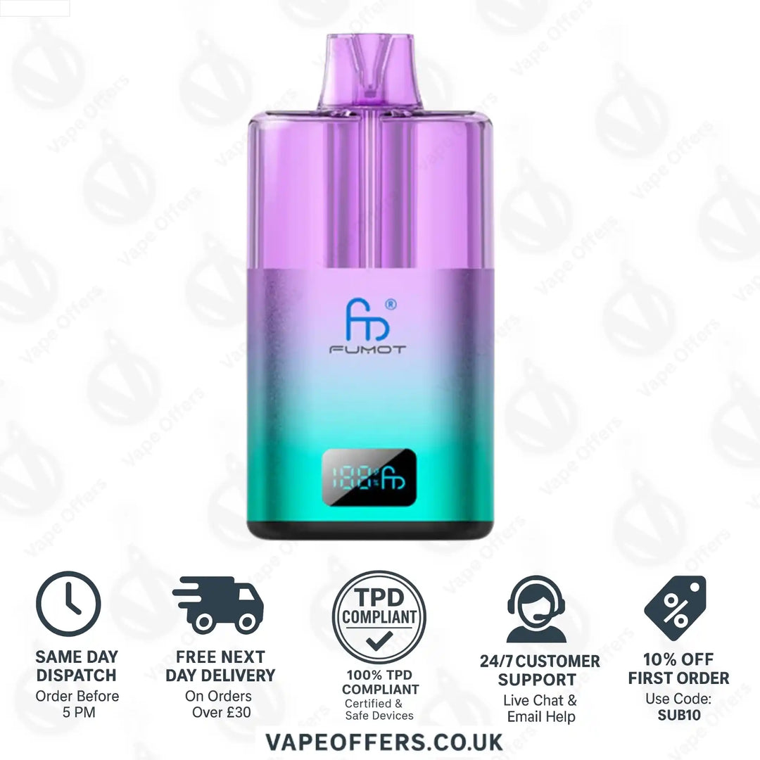 Fumot Spirit 25K Prefilled Pod Kit – Blueberry Raspberry