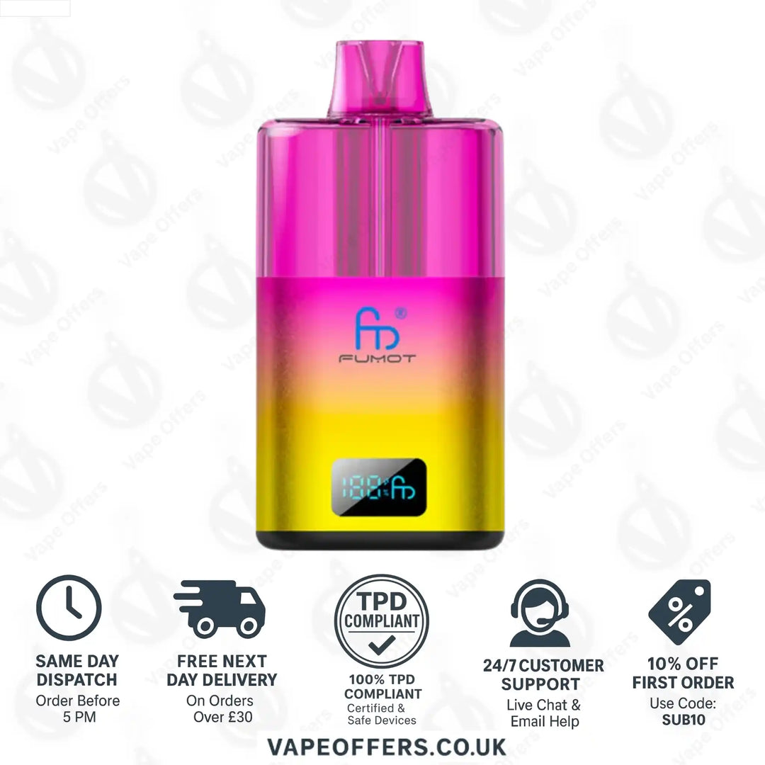 Fumot Spirit 25K Prefilled Pod Kit – Cherry Ice